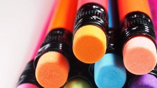 colored, pencils