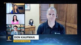 Don Kaufman joined "First Mover" Thursday morning (CoinDesk screenshot)