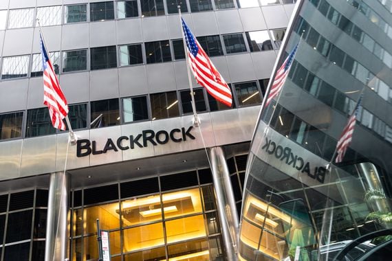 BlackRock headquarters in New York (Jeenah Moon/Bloomberg via Getty Images)