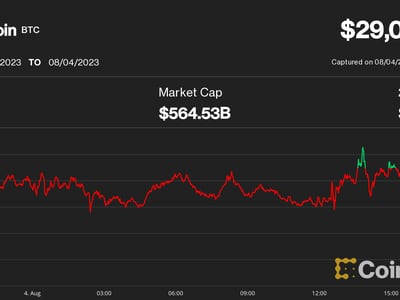 Bitcoin returns to $29K (CoinDesk Indices)