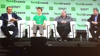 TechCrunch blockchain panel