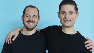Ledn's co-founders, Adam Reeds (left) and Mauricio Di Bartolomeo