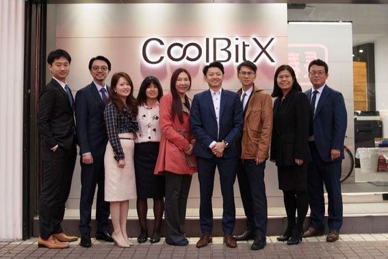 CoolBitX staffers. (Courtesy photo)