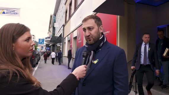 Ukrainian Exchange Kuna's Michael Chobanian Attends Davos to Raise Money for Crypto Fund