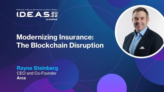 Arca CEO Rayne Steinberg: Modernize Insurance With Blockchain