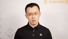 Changpeng Zhao, commonly known as "CZ", founder and CEO of Binance, at Davos in 2023. (Casper Labs)