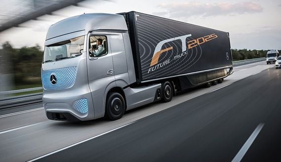 Daimler automated truck