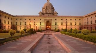 India Parliament building (Unsplash)