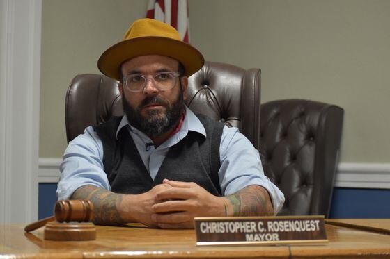 Plattsburgh Mayor Christopher Rosenquest (Fran Velasquez/CoinDesk)
