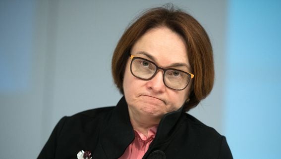 Elvira Nabiullina, Russia central bank chief. (Anton Veselov/Shutterstock)