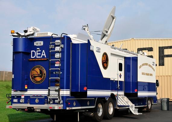 U.S. DEA Mobile Command Post (Master Sgt. Kendra M. Owenby, 134 ARW Public Affairs/U.S. Air National Guard)