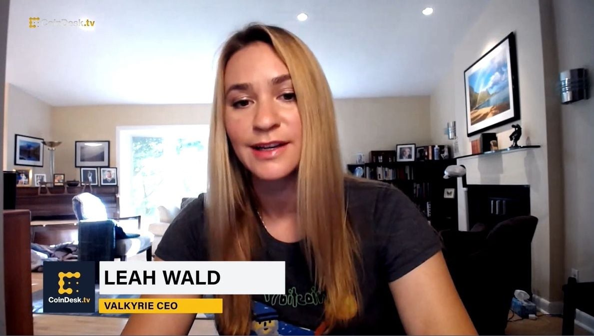 Valkyrie CEO Leah Wald (CoinDesk TV)