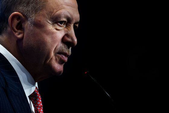 Turkish President Recep Tayyip Erdogan, who has held power for nearly twenty years. Erdogan has cut interest rates despite high inflation, in a short-term bid to prop up Turkey's economy (Antonio Masiello, Getty Images)
