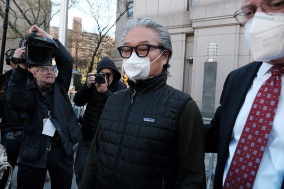 Archegos Capital management owner Bill Hwang was arrested for fraud and conspiracy. (Spencer Platt/Getty Images)