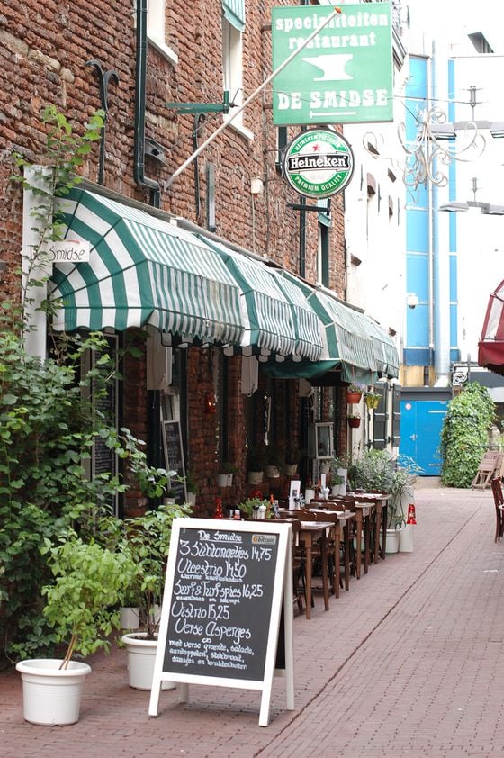  Restaurant De Smidse is one of the participating businesses in Arnhem's Bitcoincity