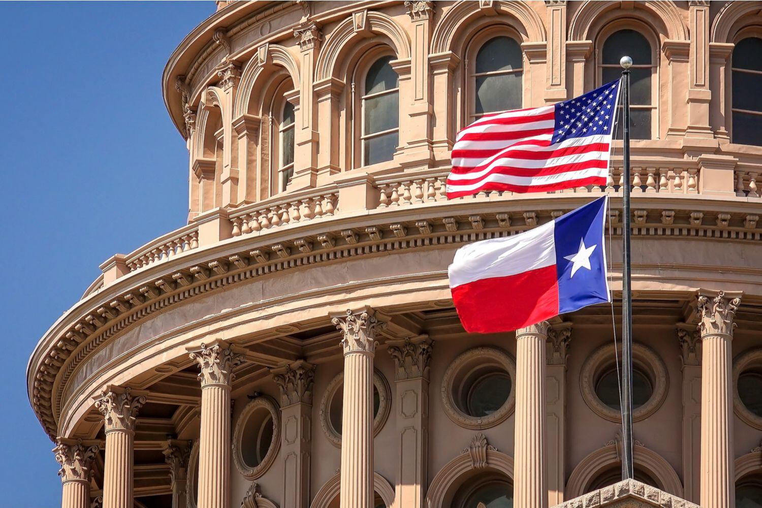 Texas flag. (Shutterstock)