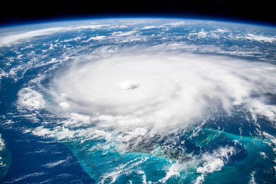 Satellite view of hurricane Dorian (Roberto Machado Noa/Getty images)