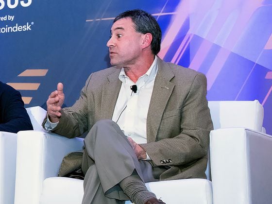 Voyager founder Steve Ehrlich at Consensus 2019 (CoinDesk)