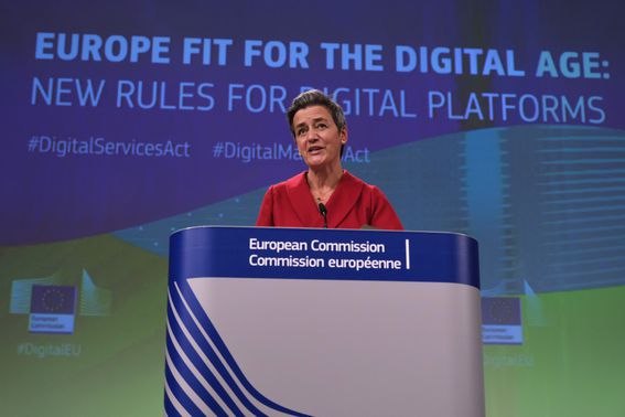 The European Commission's Margrethe Vestager (Alexandros Michailidis/Straight Out Of The Camera/Bloomberg/Getty Images)