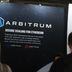 Arbitrum booth at ETHDenver (Danny Nelson/CoinDesk)