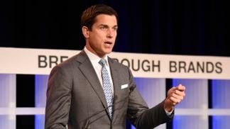 Bullish, run by former NYSE President Tom Farley, offers futures contracts based on the CoinDesk 20 (Matthew Eisman/Getty Images)