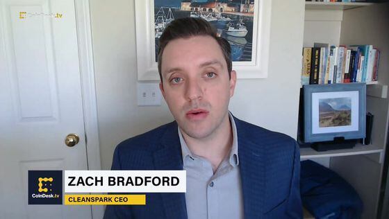 CleanSpark CEO Zach Bradford (CoinDesk archives)