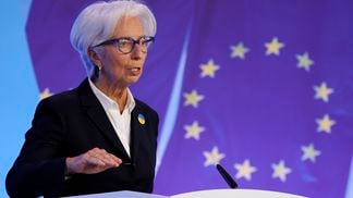 European Central Bank (ECB) President Christine Lagarde (Ronald Wittek/Getty Images)