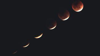 Phases of a lunar eclipse
