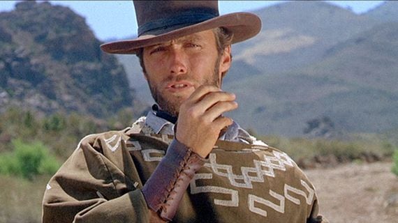 Still from Sergio Leone's 1965 classic spaghetti western "For a Few Dollars More," where Clint Eastwood plays an antihero character with an unorthodox sense of justice. (Wikimedia Commons)