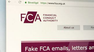 CDCROP: Financial Conduct Authority (FCA) website homepage for the financial regulatory organization for the United Kingdom (U.K.) (Shutterstock)