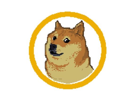 Dogecoin Pixellated