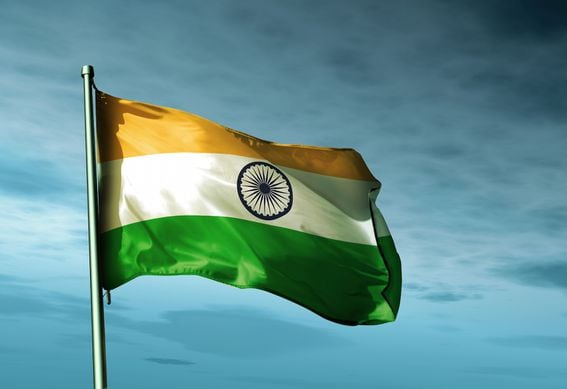 Indian Flag (Shutterstock)