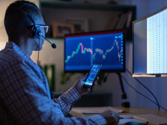 Crypto options trading has been rising. (Alistair Berg/Getty Images)