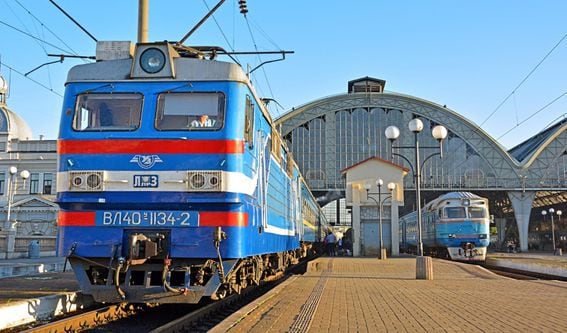 Lviv Ukraine railway