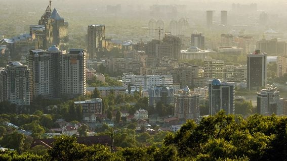 Kazakhstan cityscape landscape (Alexander Serzhantov/Unsplash)