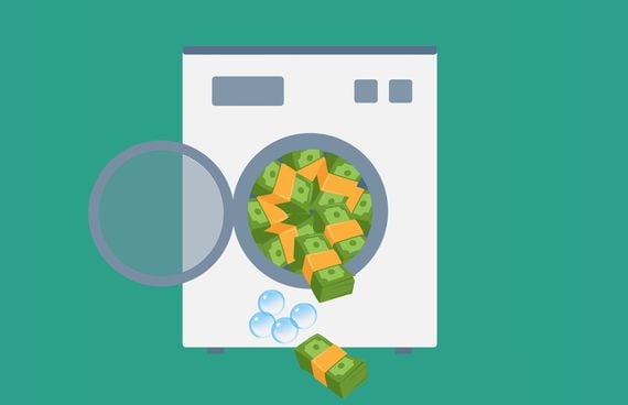 illustration of money laundering – dollars in washing machine (Mohamed Hassan/Pixabay)