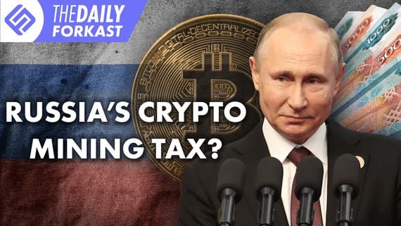 North Korea Gains From Cyberattacks; Russia Crypto Mining Tax?