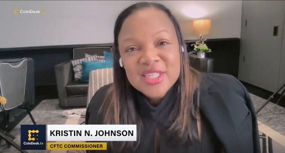 CFTC Commissioner Kristin N. Johnson (CoinDesk TV)