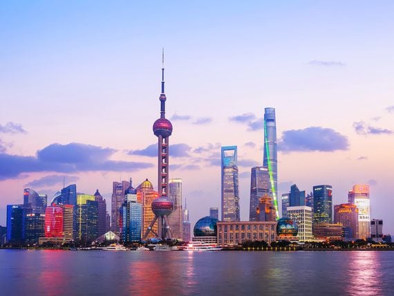 Shanghai's skyline (Edward He/Unsplash)