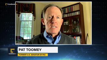 SEC Seeing Most Cryptocurrencies as Securities Is 'Ridiculous': Former Sen. Pat Toomey