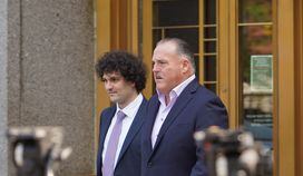 Sam Bankman-Fried outside a courthouse earlier this year. (Nikhilesh De/CoinDesk)