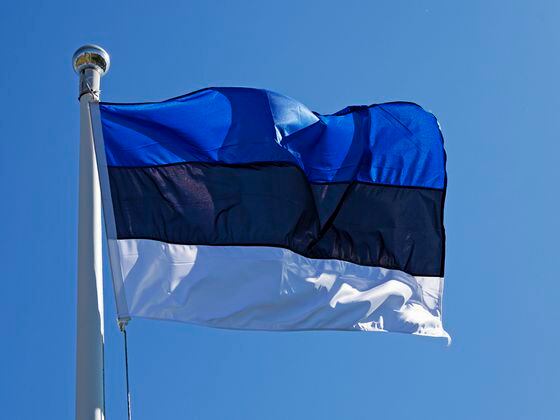 CDCROP: Estonian Flag Waving In The Summer Wind (Peter Ekvall/Getty Images)