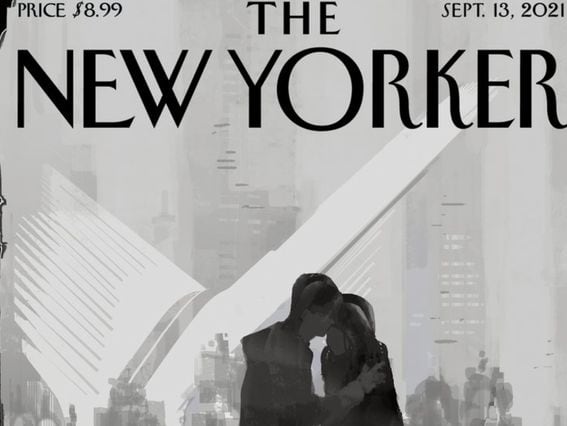 The New Yorker's Sept. 13, 2021, cover (CoinDesk screenshot)