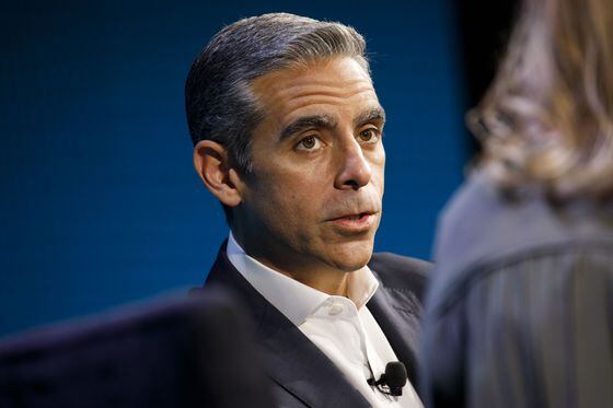 David Marcus, vice president of messaging products for Facebook Inc., speaks during the Wall Street Journal D.Live global technology conference in Laguna Beach, California, U.S., on Wednesday, Oct. 18, 2017. WSJ D.Live conference brings together CEOs, founders, investors, and luminaries to discuss the global technology environment and how to move the industry forward.
