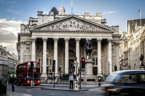 Bank of England. Credit: Shutterstock