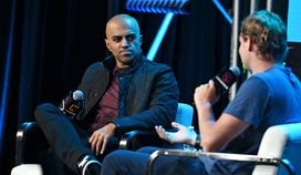 Haseeb Qureshi of Dragonfly at Consensus 2023 (Shutterstock/CoinDesk)