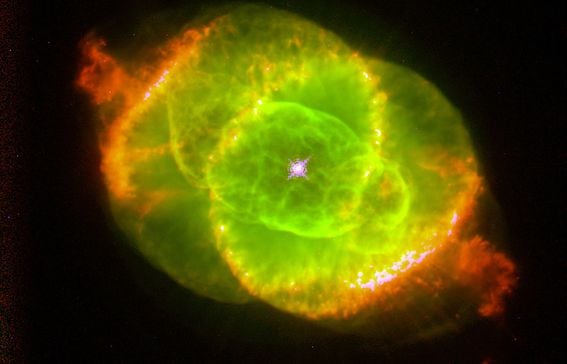 Cats Eye Nebula photo by NASA public domain