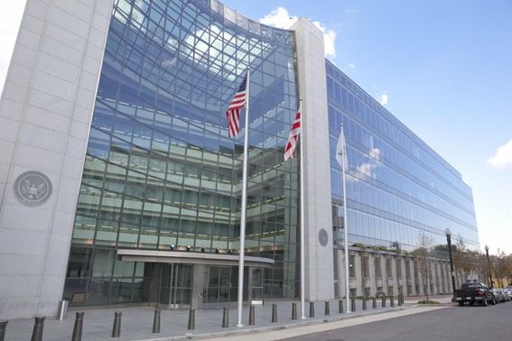 Securities and Exchange Commission, SEC, Building in Washington DC