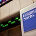 CDCROP: Goldman Sachs logo by the New York Stock Exchange floor (Ramin Talaie/Getty Images)