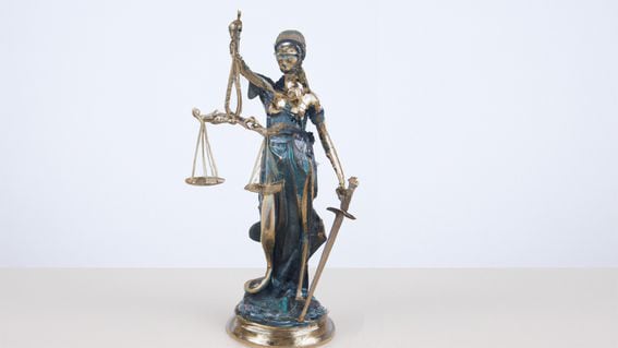 DO NOT USE: AI Artwork Lady Justice (DALL-E/CoinDesk)